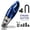 Blue, variant on Handheld car vacuum with 6500PA strong suction and 1800mAh large battery. Low noise design comes with 5 accessories. Ideal for car interior, home and pet cleaning. Cute pink style, great as a gift.