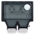 thumbnail image 4 of IP66 Outdoor Waterproof Socket, APP Control Wifi Smart Plug Dustproof EU Plug 110-250V With PC Flame Retardant Shell For Home, 4 of 7