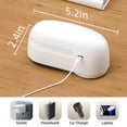 thumbnail image 6 of HoLife 1800mAh Fabric Shaver, Lint Remover with Brush, 2 Replaceable Stainless Steel Blades,6-Leaf Blades, Portable Sweater Epilator Ball Shaver Rechargeable, 6 of 10
