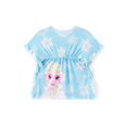 thumbnail image 1 of Cubrecosturas de baño para niñas Disney Frozen Elsa azul 4-7 años, 1 of 8
