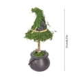 thumbnail image 3 of 8.27 Inch Halloween Mini Artificial Potted Plant,Weather Resistant Fake Witch Plant Tabletop Ornament for Living Room Office Shelf, 3 of 6