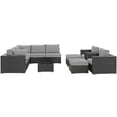 thumbnail image 4 of Modway Sojourn 10 Piece Outdoor Patio Sunbrella® Sectional Set, Multiple Colors, 4 of 10