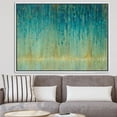 thumbnail image 2 of Designart ' Rain Abstract Panel ' Modern & Contemporary Framed Canvas, 2 of 3
