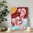 thumbnail image 2 of Diamond Painting Kit With Adhesive Canvas And Pearl Beads For DIY Decorative Wall Art, 2 of 8