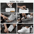 thumbnail image 4 of Shoe Cleaner Kit for Sneaker, Cleaning Kit, Sneaker 10Oz with 3 Brush & Microfiber Towel Included, Shoe, Suede, Boot, Canvas, PU, Fabric, etc,Clear,(Madala-SC-210201), 4 of 4