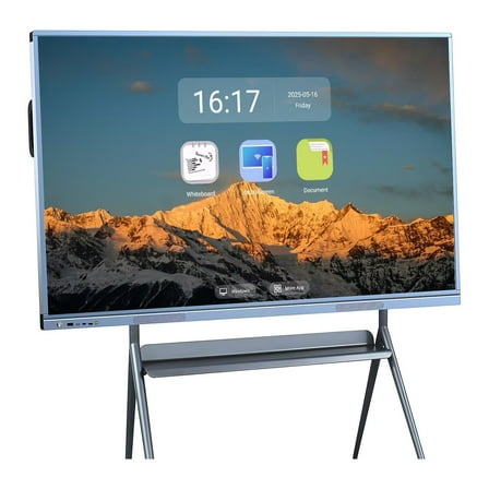 BELNET 55 Inch Smart TV with Infrared Remote & Multi-User Profiles Dual OS System & Multi-Touch for Living Room, Office and Bedroom(Include Wall Mount)