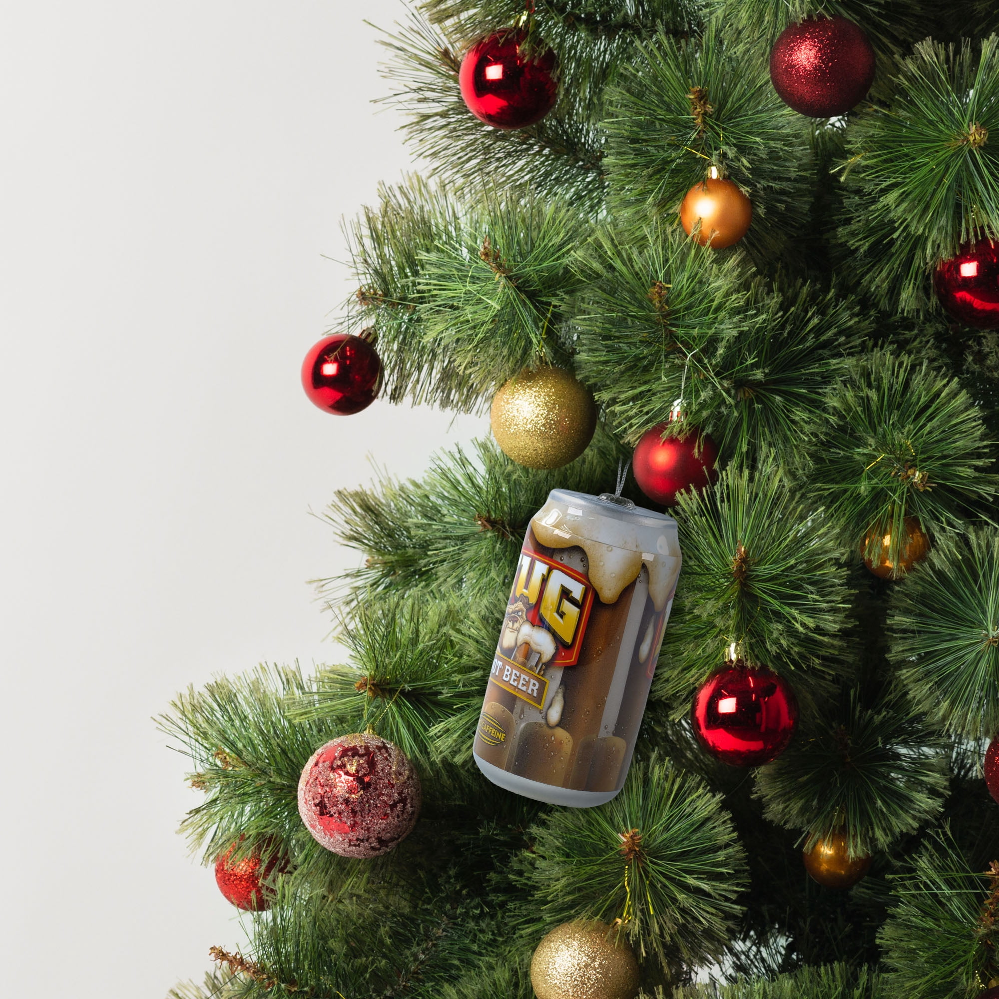 Mug Root Beer Can Christmas Tree Ornament