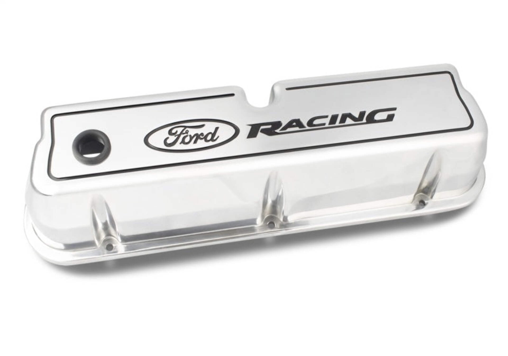 Ford FRD302-001 Die Cast Alm Valve Cover Set with Ford Racing Logo