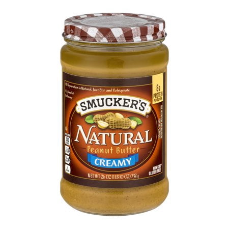 (2 Pack) Smucker's Natural Creamy Peanut Butter, 26 (Best Way To Mix Natural Peanut Butter)