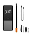 thumbnail image 1 of Portable Car Air Pump 150PSI Cordless Air Compressor Handheld Electric Tire Inflator with LED Light Support Power Bank/Auto-Off Function for Car Motorcycle Bicycle Tires Balls, 1 of 7