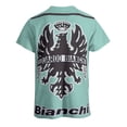 thumbnail image 4 of Camiseta Bianchi para hombre, camisetas de verano, camisetas de colores lisos, ropa de hombre con cuello redondo, 4 of 5