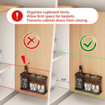 thumbnail image 6 of 3 Pack Organizer for Cabinet, Kitchen Cabinet Organizer, over the Door Pantry Organizer, Wall Mounted Lid Organizer, 6 of 8
