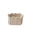 White, variant on Cotton Rope Storage Basket,Desktop Cosmetic Organizer,Household Miscellaneous Sorting Box,Handmade Fabric Lidded Storage Bin For Entryway Vanity Desk 7.87×5.91×5.12in