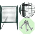 thumbnail image 7 of vidaXL Single Door Fence Gate Powder-Coated Steel, 7 of 7