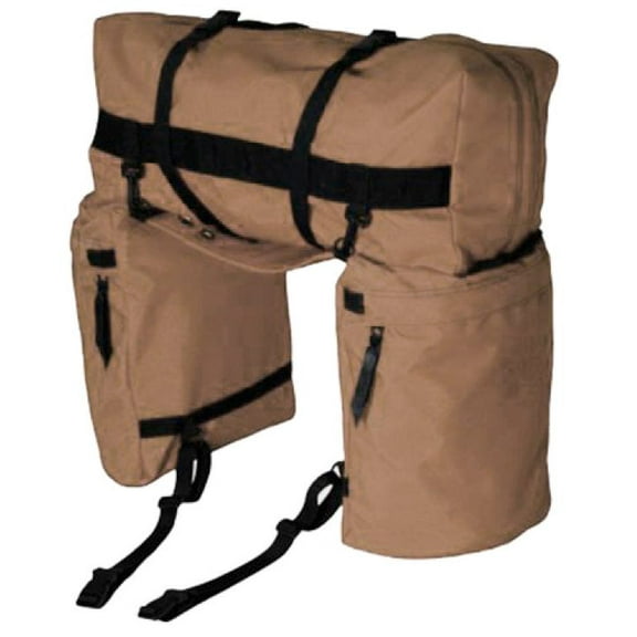 Showman Nylon Oversized Saddle & Cantle Bag