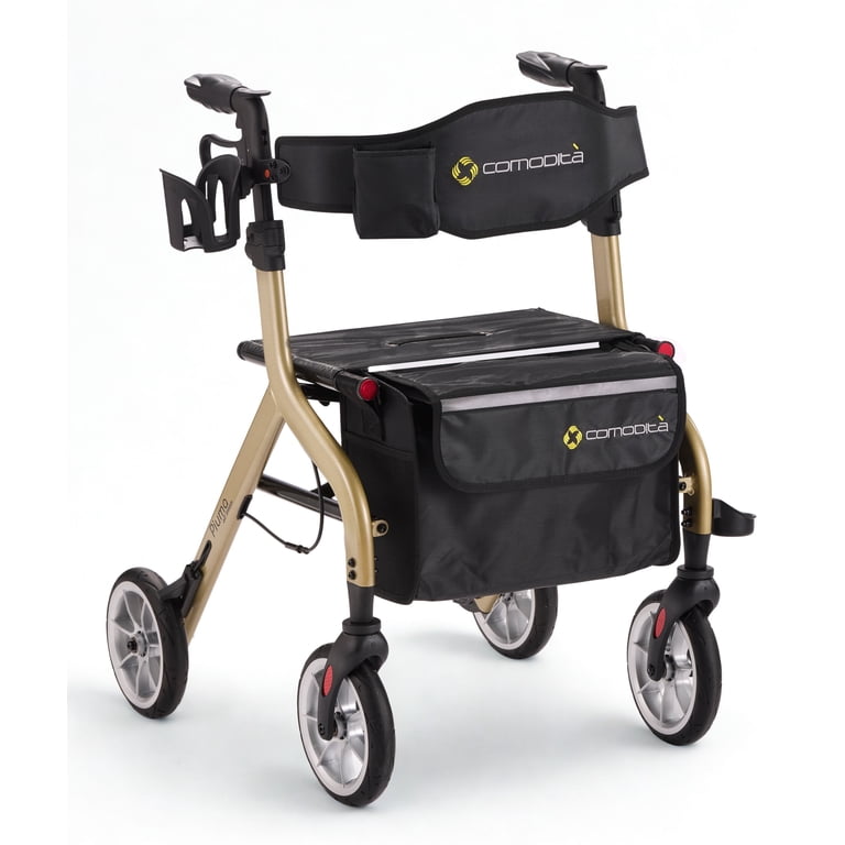 Comodita Piuma Ultra light (16 lb) Stylish rollator/walker with