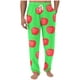 thumbnail image 1 of Pantalones largos para hombre con estampado de cintura elástica y bolsillo con cordón, pantalones largos de poliéster para hombre, 1 of 5