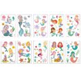 thumbnail image 3 of 10 Sheets Cartoon Tattoos Stickers Costume Adornment Clothes Printed Girls Ski Decal Adorable Temporary Sticker Body Ornament Dressing Decor Set, 3 of 9