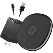 NANAMI 15W Wireless Charger,USB C Qi Charging Pad with QC3.0 Adapter,7.5W Compatible iPhone 11/11 Pro Max/XS