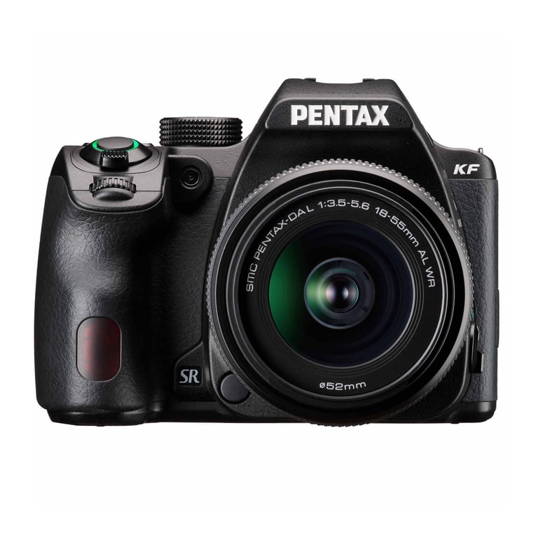 Pentax KF DSLR Camera Kit (Black) with 18-55mm F3.5-5.6 AL WR Lens
