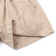 thumbnail image 6 of Clearance! lulshou Girls Shorts Toddler Kids Boys Girls Fashion Cute Solid Color Soft Pants Outdoors Home Wear Shorts Khaki, 6 of 8