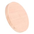 thumbnail image 1 of Round Wood Coaster Placemat Round Heat Resistant Drink Mat Cup Pad for Home KitchenWood Color, 1 of 7