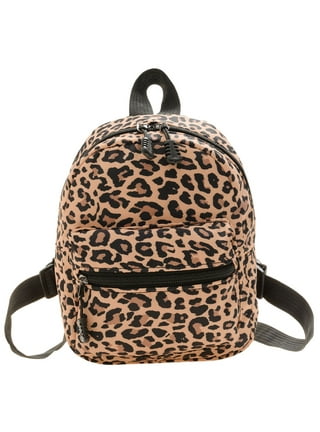 Leopard print backpack purse 2025