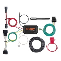 CURT 58092 Vehicle-Side and Trailer-Side 6-Pin Round Wiring Harness ...