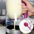 thumbnail image 3 of 900ML Batter Dispenser Pancake Cupcake Batter Separator with Measuring Label and Squeeze Handle Bracket Cookie Cake Waffles Batter Dispenser Cream Speratator Measuring Baking Tools, 3 of 6