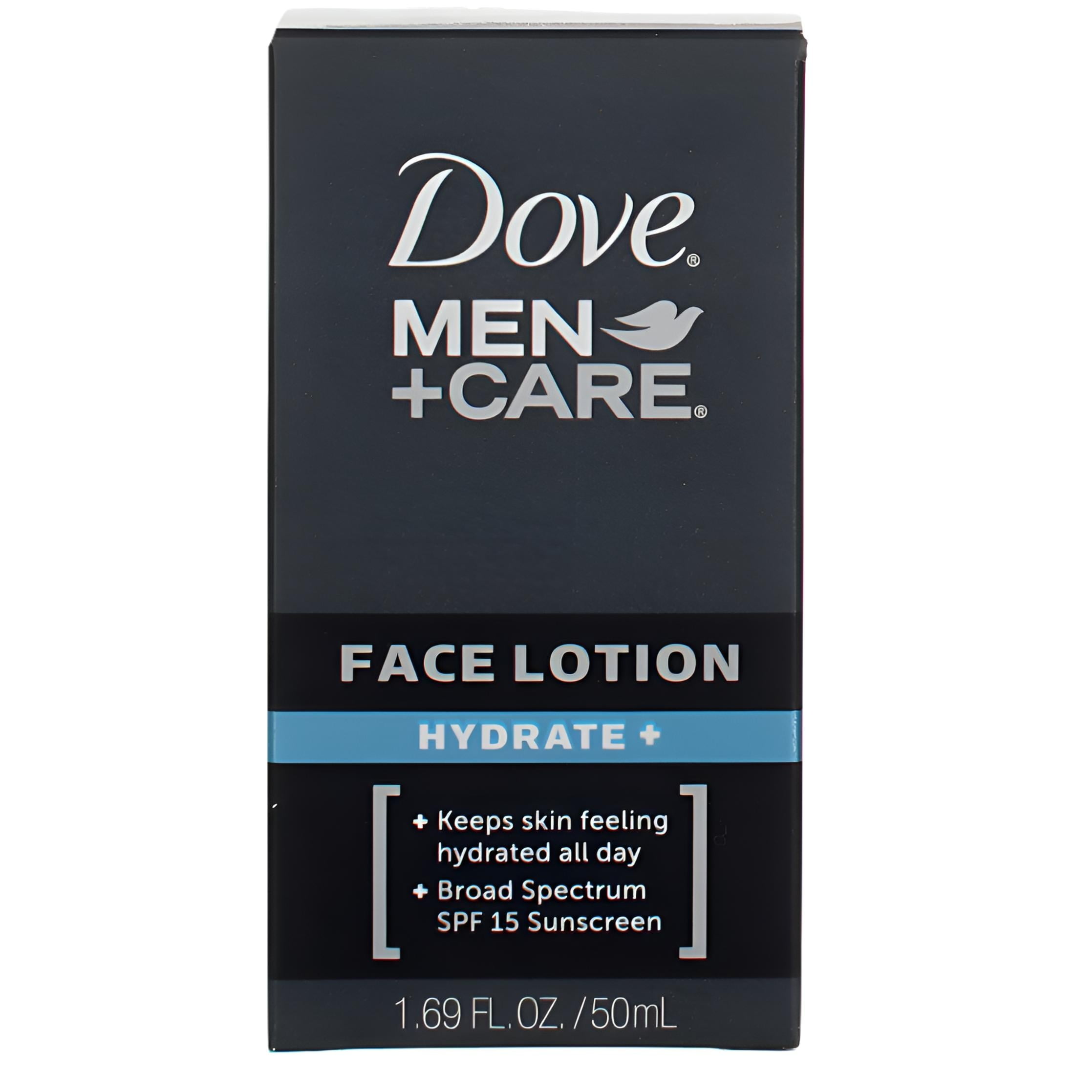 Dove Men+Care Face Lotion, Hydrate 1.69 oz (Pack of 3)