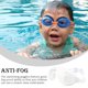 thumbnail image 4 of Eigraketly Gafas de natación para niños, gafas de natación portátiles impermeables para deportes acuáticos en piscina Deportes acuáticos Blanco Eigraketly OD023659-01, 4 of 6