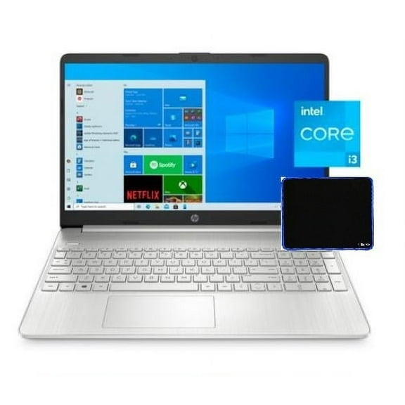 2023 Newest HP Home and Business HD 15.6 Laptop/ Intel 11th Gen i3-1115G4/ 8G RAM DDR4/ 256GB SSD/ USB-C/ Webcam/ WiFi / Bluetooth/ Win 11/ with UltraTech Mouse Pad Bundled