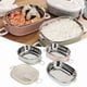 thumbnail image 1 of Fiambrera Térmica Cajas de Acero inoxidable 304 Con Aislamiente, Contenedor de Alimentos Portátil para Estudiantes y Niños, Con Válvula de Sellado y Cerrado de, 1 of 7