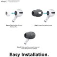 thumbnail image 7 of Elago Earbud Cover Plus with Integrated Tips, for AirPods Pro, Dark Grey, 12 Counts, 7 of 7
