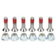 thumbnail image 1 of Kit de pernos de rueda dentada, kit de pernos de rueda dentada de 6 piezas, pernos de rueda dentada de metal, kit de tuercas de rueda dentada diseñados para precisión, 1 of 9