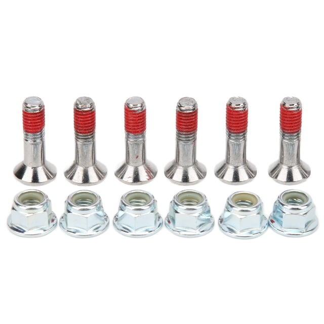 Kit de pernos de rueda dentada, kit de pernos de rueda dentada de 6 piezas, pernos de rueda dentada de metal, kit de tuercas de rueda dentada diseñados para precisión