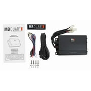 MB Quart Marine Powersports Nautic 400 Watt Class D Amplifier, Black