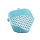 thumbnail image 4 of Caja de arena portátil jinwen con rejilla para orinal de jaula pequeña azul, 4 of 8