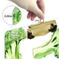 thumbnail image 6 of FORMRS Acrylic Clipboard with Low Profile Clip Standard A4 Letter Size, 12.5" x 9", Broccoli Pattern, 6 of 8
