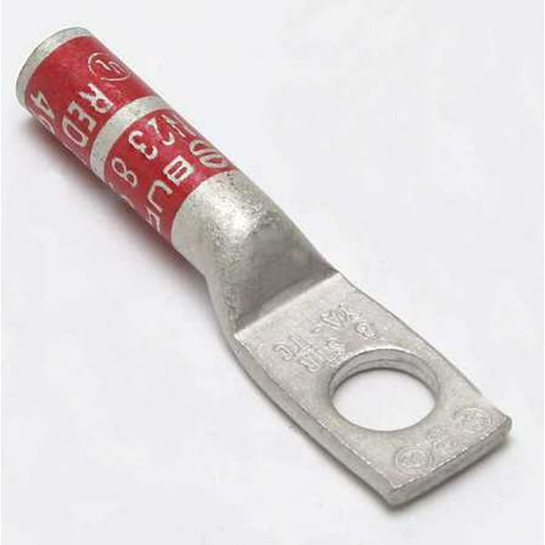 BURNDY YA8CTC14 One Hole Lug Compression Connector,8 AWG