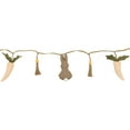 thumbnail image 4 of Northlight Carrots and Bunnies Plush Easter Garland - 4', 4 of 7