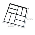 thumbnail image 4 of EIGTHTAIL 8 -grid Concrete Molds for Walkways -Grid Garden Stone, 4 of 6