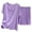 Purple, variant on yunLCZ Womens Nightgowns Women's Pajama Sets 2 Piece Sleepwear Tops And Sleep Shorts Set Soft Set With Pockets Summer Pajama Dress