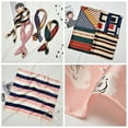 thumbnail image 6 of Fashion Elegant Women Silk Feel Satin Square Scarf Hair Tie Band Head Neck COLOR 11, 6 of 8