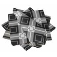 thumbnail image 1 of "S4Sassy Black Plaid Check Parties Table Decor Linen Re-Usable Cloth Napkins Set 18 x 18""(Pack of 6)", 1 of 8