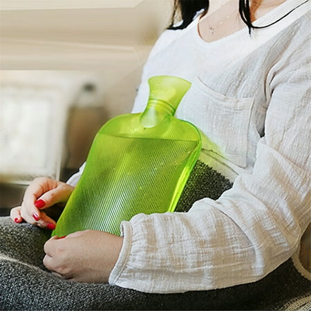 Large PVC Rubber HOT WATER BOTTLE Bag WARM Relaxing Heat / Cold Therapy 2 Liter Today's Special