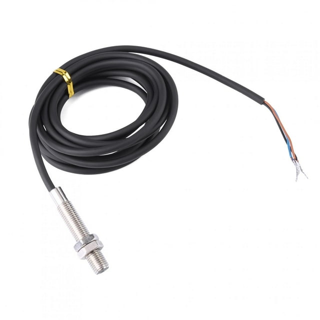 Risegun Interruptor Fotoeléctrico, Interruptor De Sensor Fotoeléctrico De Reflexión Difusa Cilíndrica E3HT-DS3E1, para Fines Industriales(12-24V)