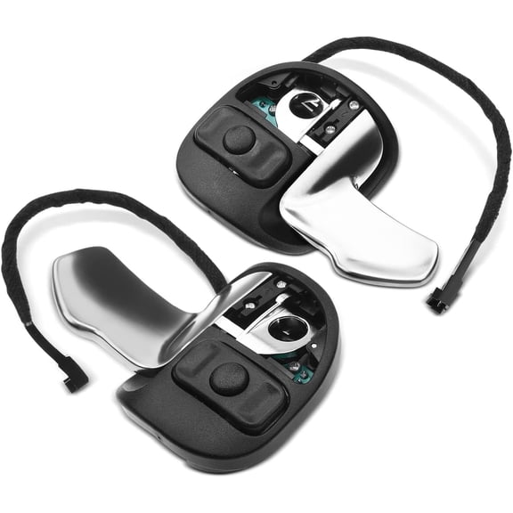 A-Premium Left and Right Steering Wheel Paddle Shifters Compatible with Jeep Grand Cherokee Dodge Charger Challenger Durango Chrysler 300 2-PC Set