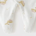 thumbnail image 5 of JUMEYU Baby Rompers Boy Fall Baby Girl Romper Newborn Romper Infant Long Sleeve Jumpsuit Cute Baby Girl Clothes 0 3 6 9 12 18 Months (Gold,Newborn), 5 of 8