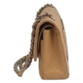 thumbnail image 2 of Pre-Owned CHANEL A01112 Beige Caviar Leather Matelassé 25 Shoulder Bag with Silver Hardware..., 2 of 10